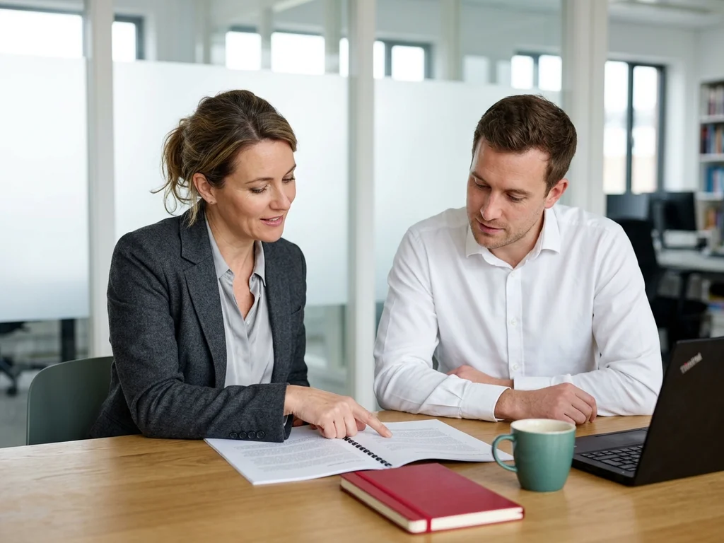 Profesionales revisando datos de gestión para obtener claridad en la toma de decisiones empresariales.
